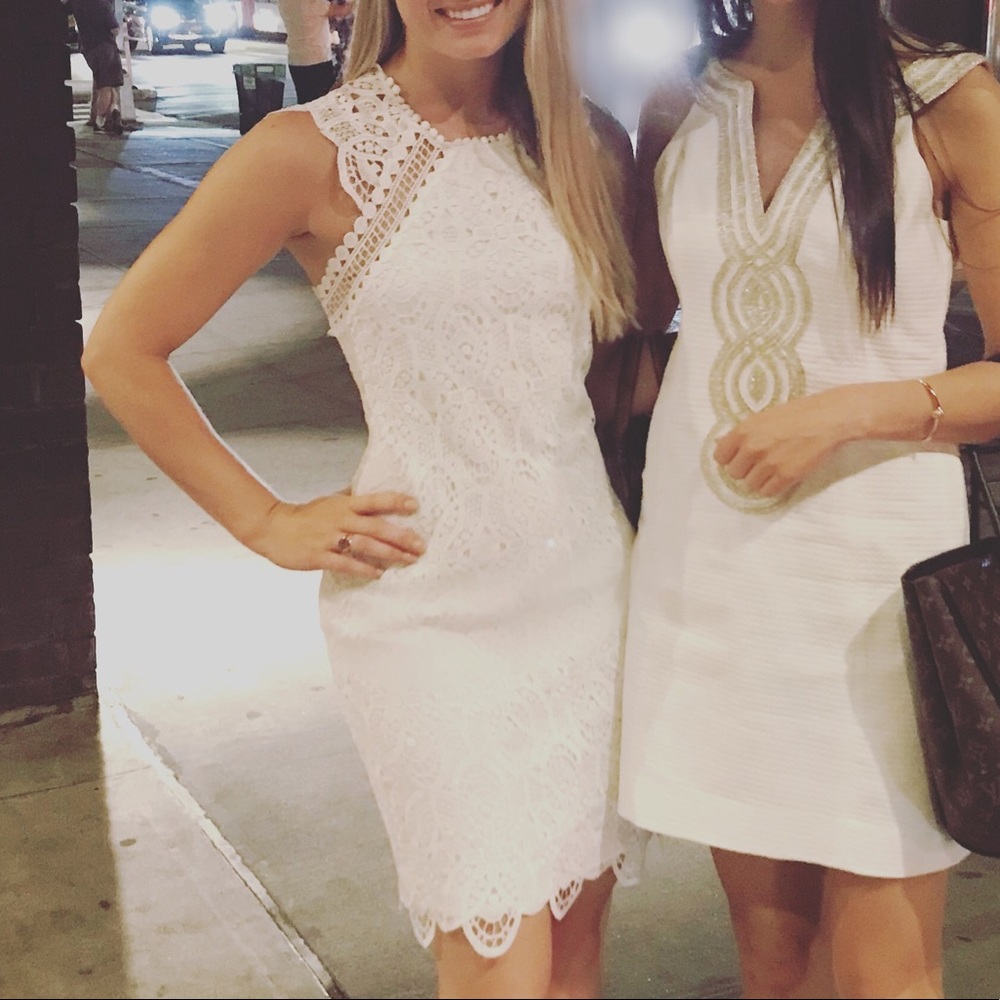 COPY - White Lace Laundry dress - size 0